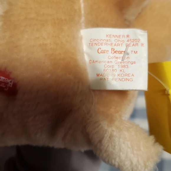 Tender Heart Care Bears 1983, American Greetings Corp, Vintage - Picture 5 of 6